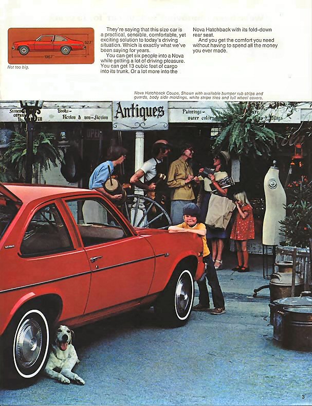 1977 Chevrolet Nova Brochure Page 5